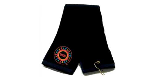 Union Made Embroidered Golf Towels